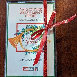 Vintage Audio Cassette - Vancouver Welsh Men’s Choir - © 1989, 1991 and 1992